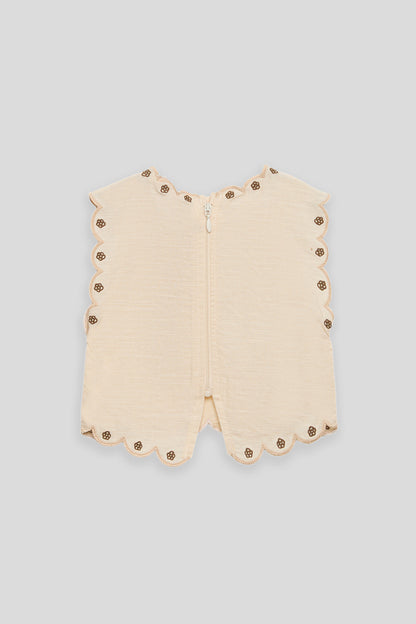 Baby Girl Ecru Blouse