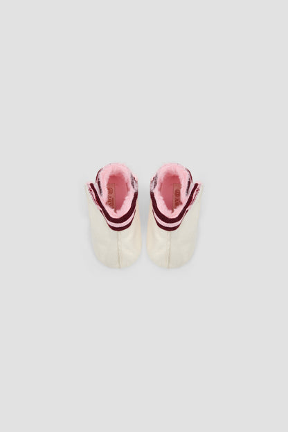 Baby Girl Ecru Bootees