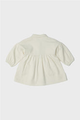 Baby Girl Ecru Dress - BgStore