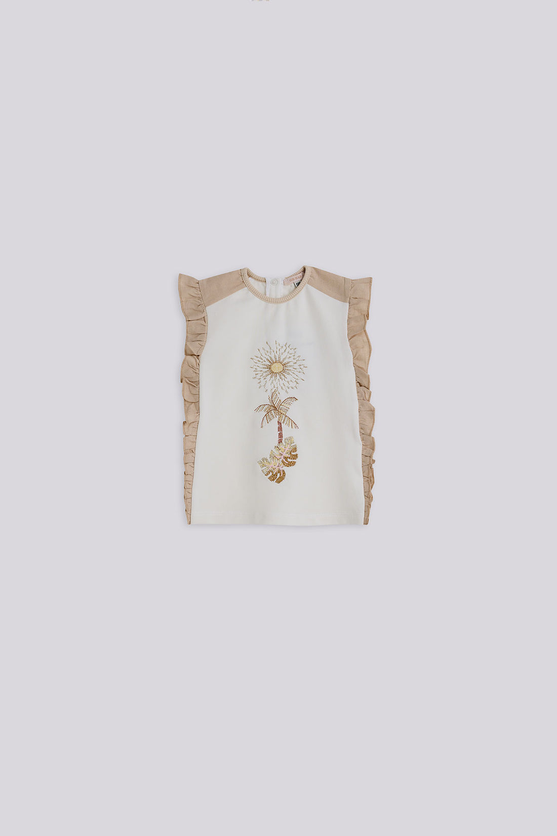 Baby Girl Ecru Dress