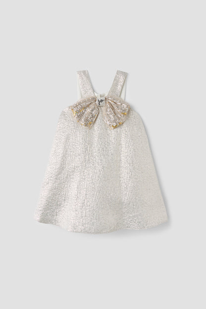 Baby Girl Ecru Dress