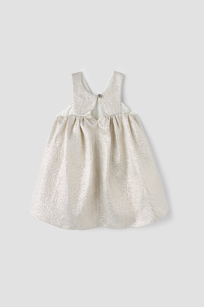 Baby Girl Ecru Dress
