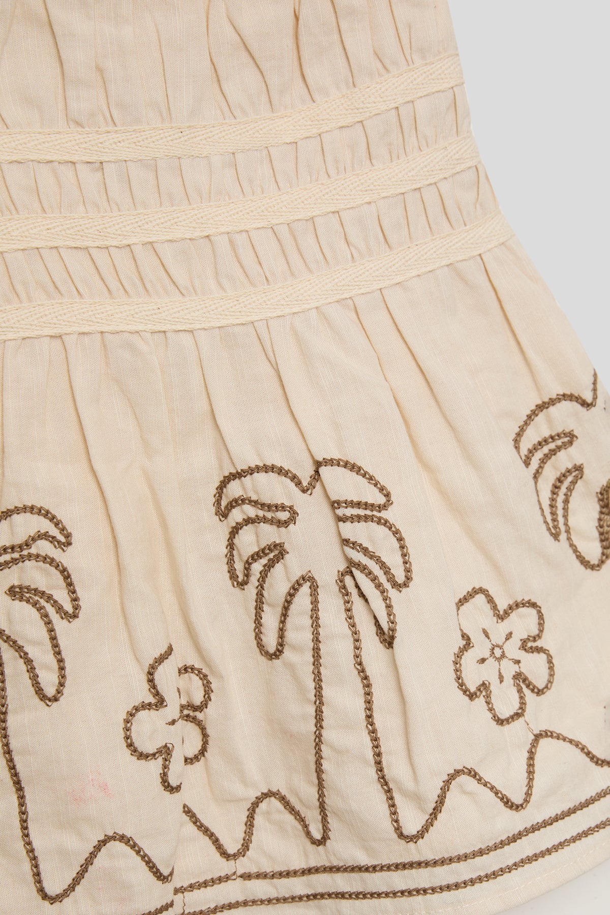 Baby Girl Ecru Dress