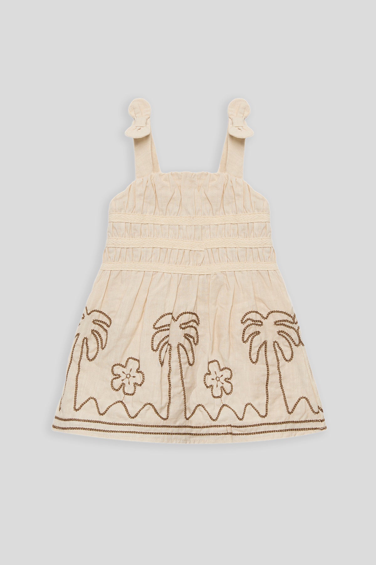 Baby Girl Ecru Dress