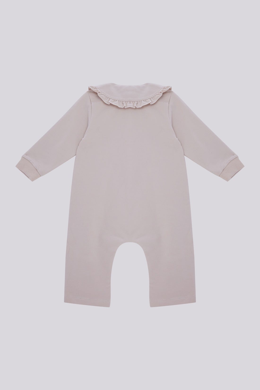 Baby Girl Ecru Overall