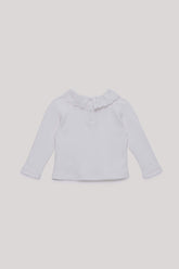 Baby Girl Ecru T-Shirt - BgStore