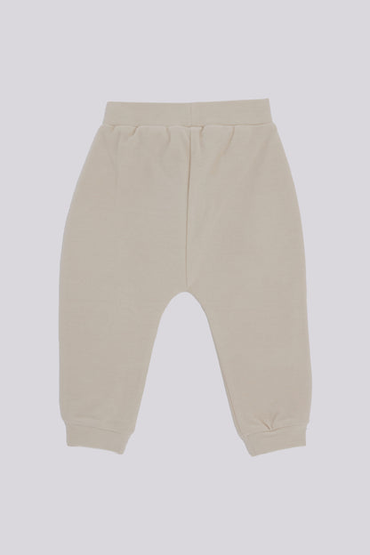 Baby Girl Ecru Tracksuit
