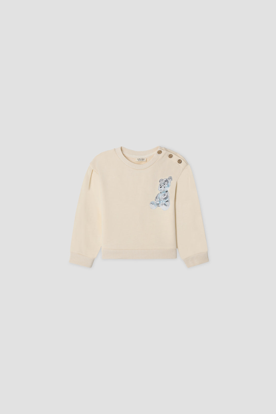 Baby Girl Ecru Tracksuit