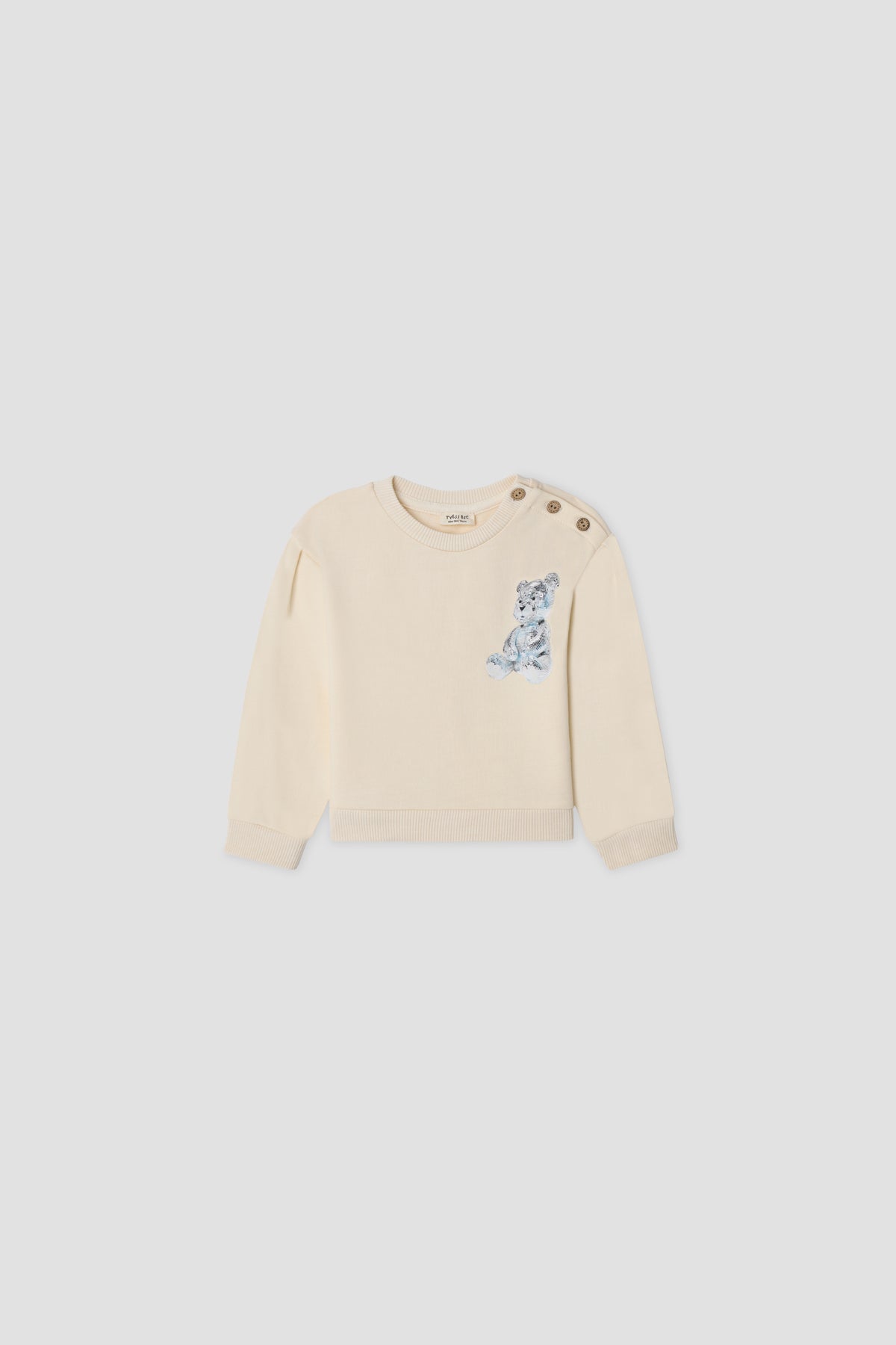Baby Girl Ecru Tracksuit