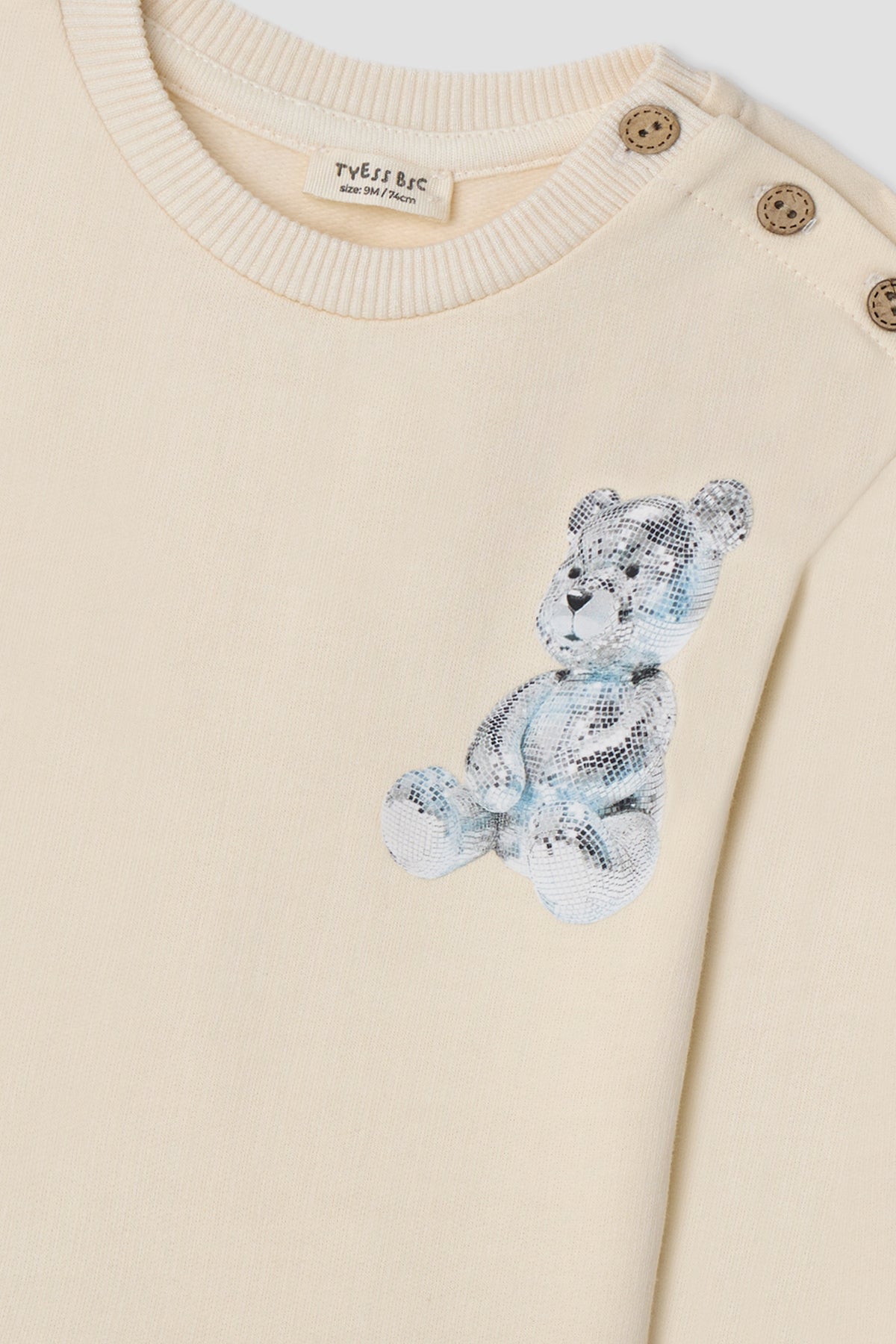 Baby Girl Ecru Tracksuit