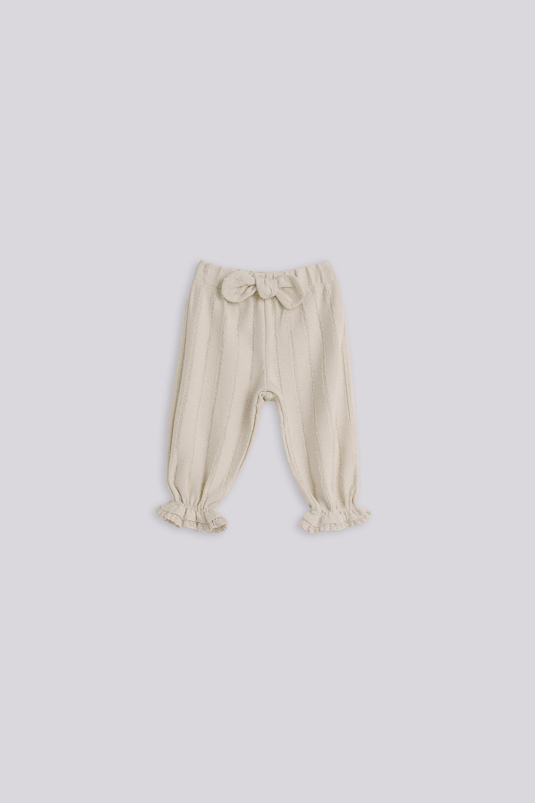 Baby Girl Ecru Tracksuit Bottom