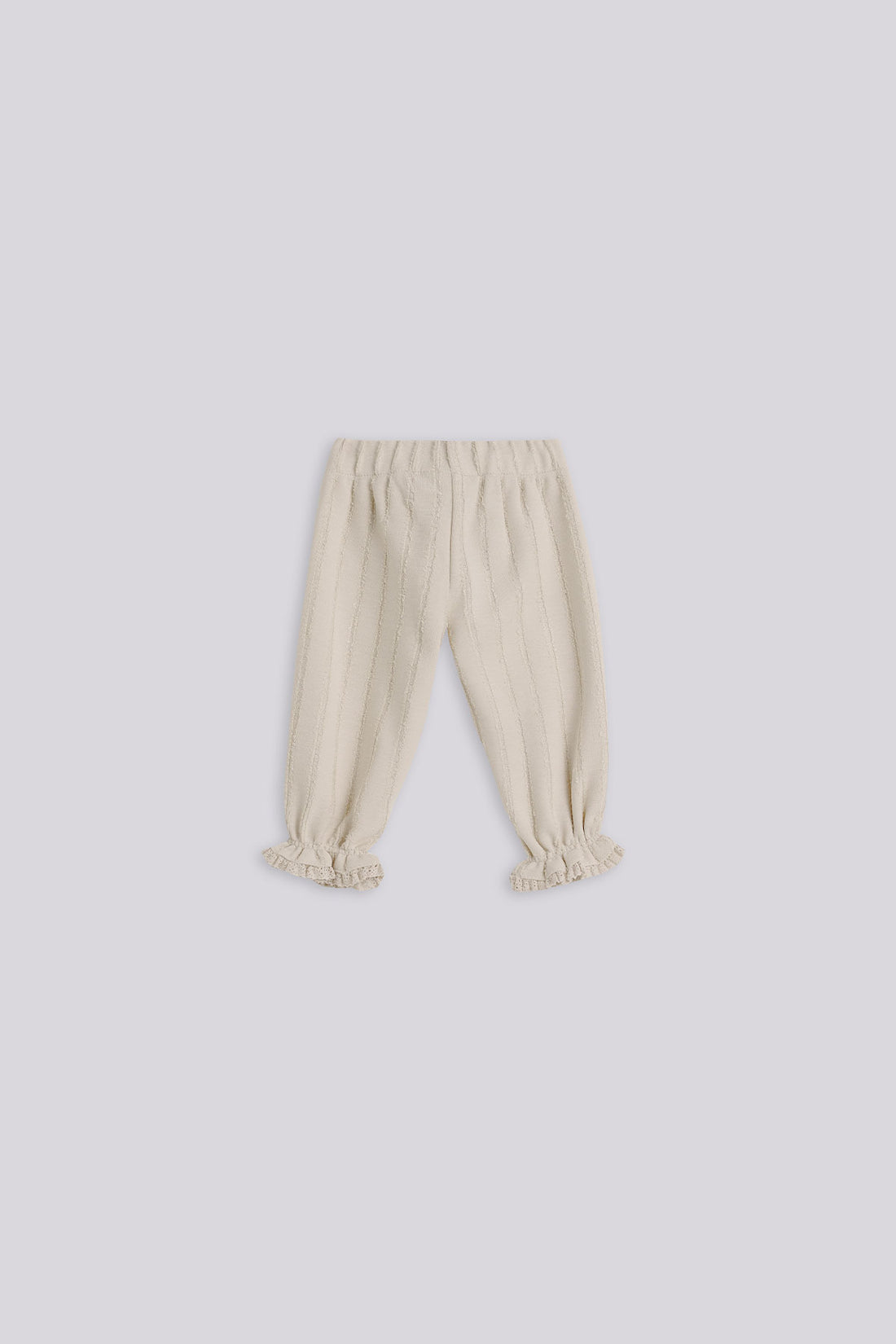 Baby Girl Ecru Tracksuit Bottom