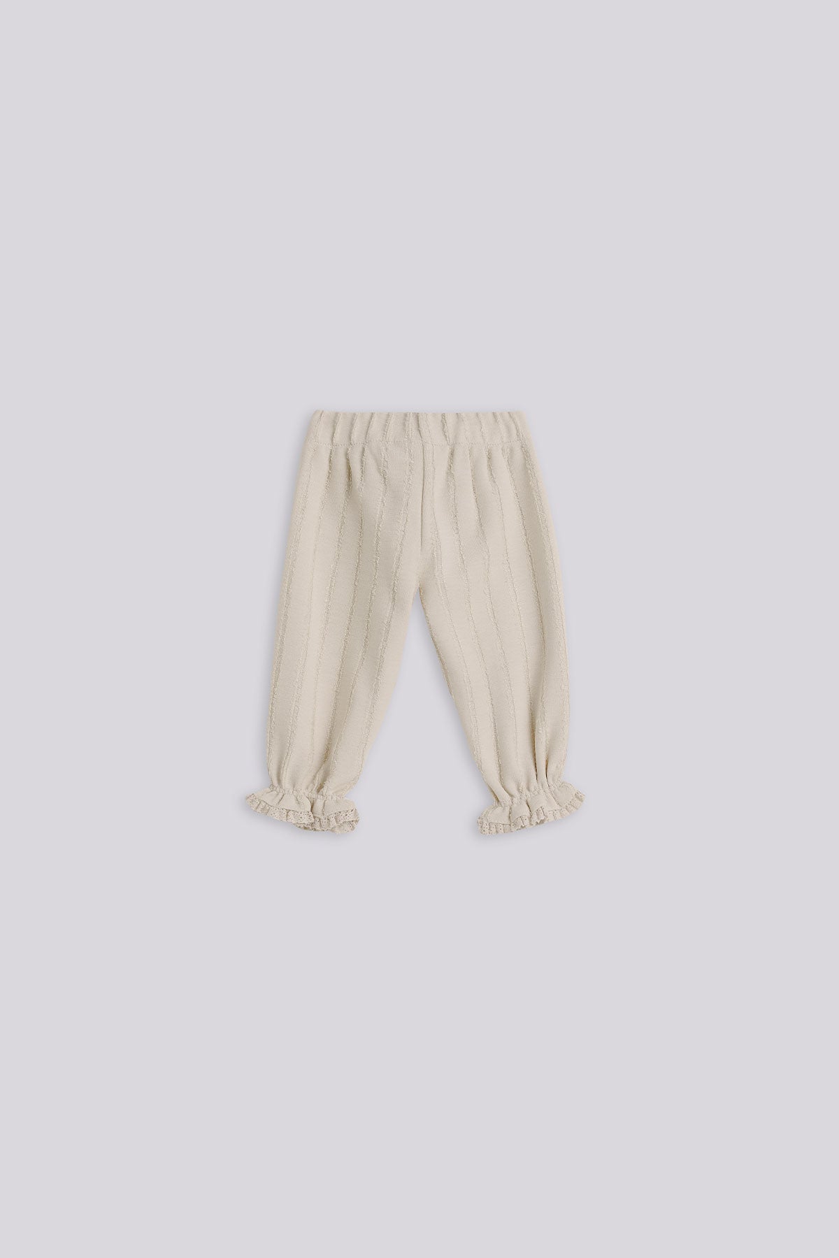 Baby Girl Ecru Tracksuit Bottom