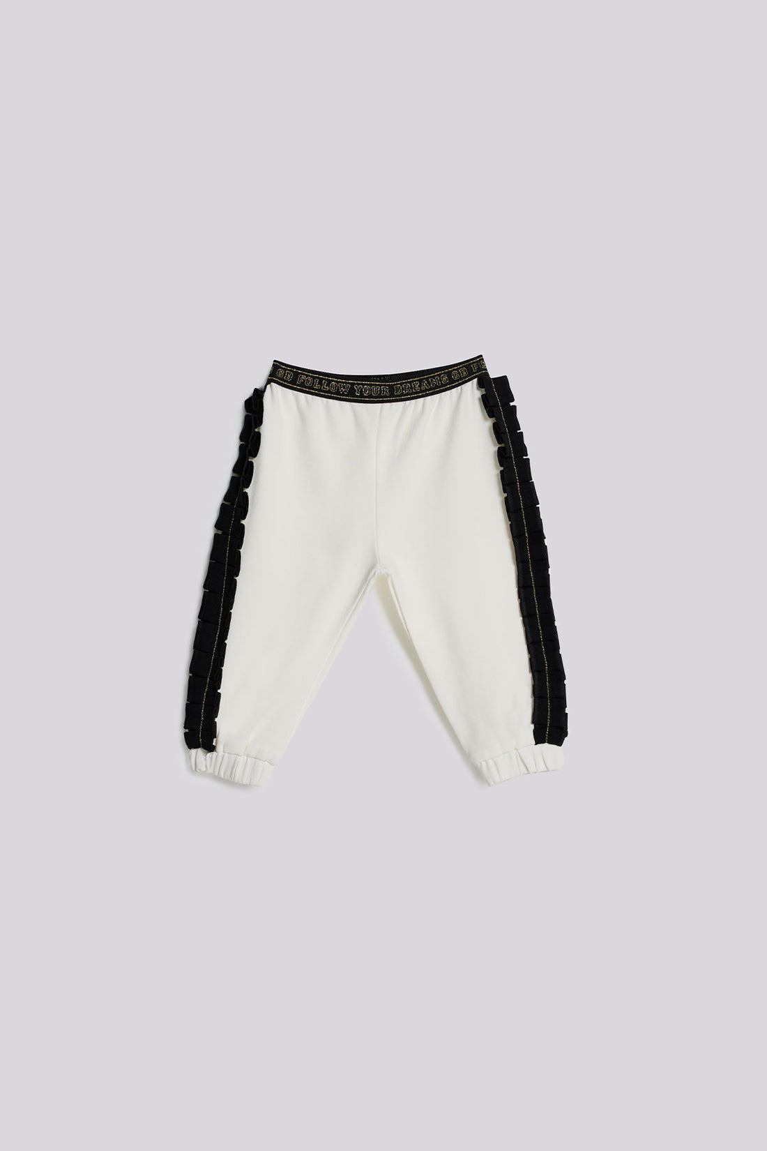 Baby Girl Ecru Tracksuit Bottom