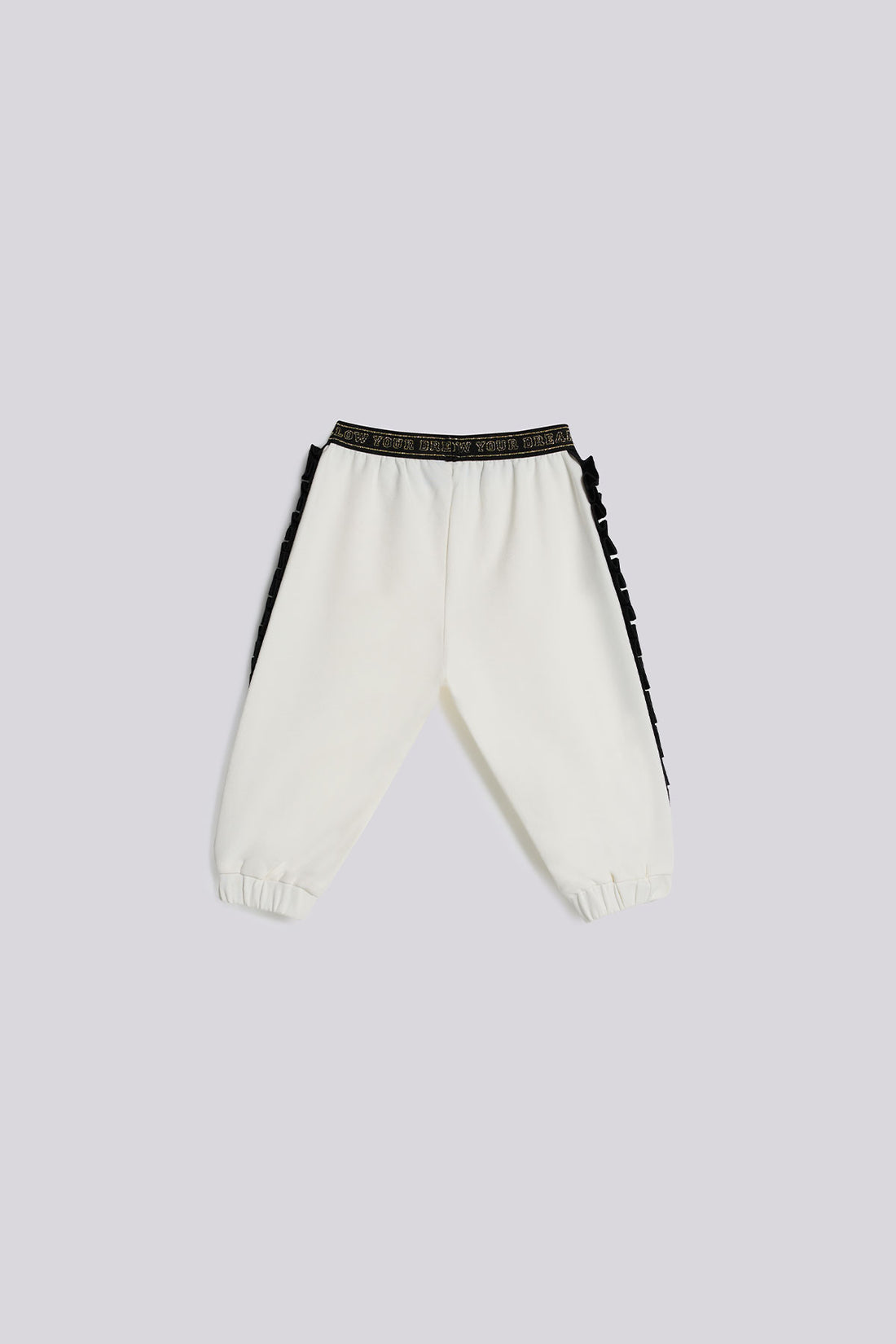 Baby Girl Ecru Tracksuit Bottom