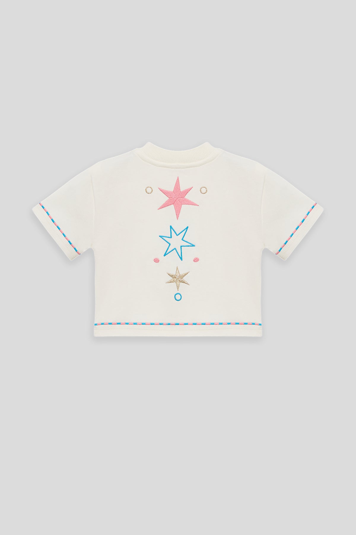 Baby Girl Ecru Tracksuit Top