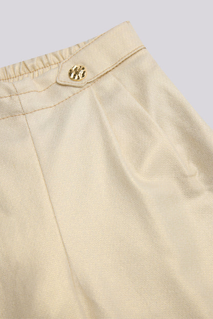 Baby Girl Ecru Trousers