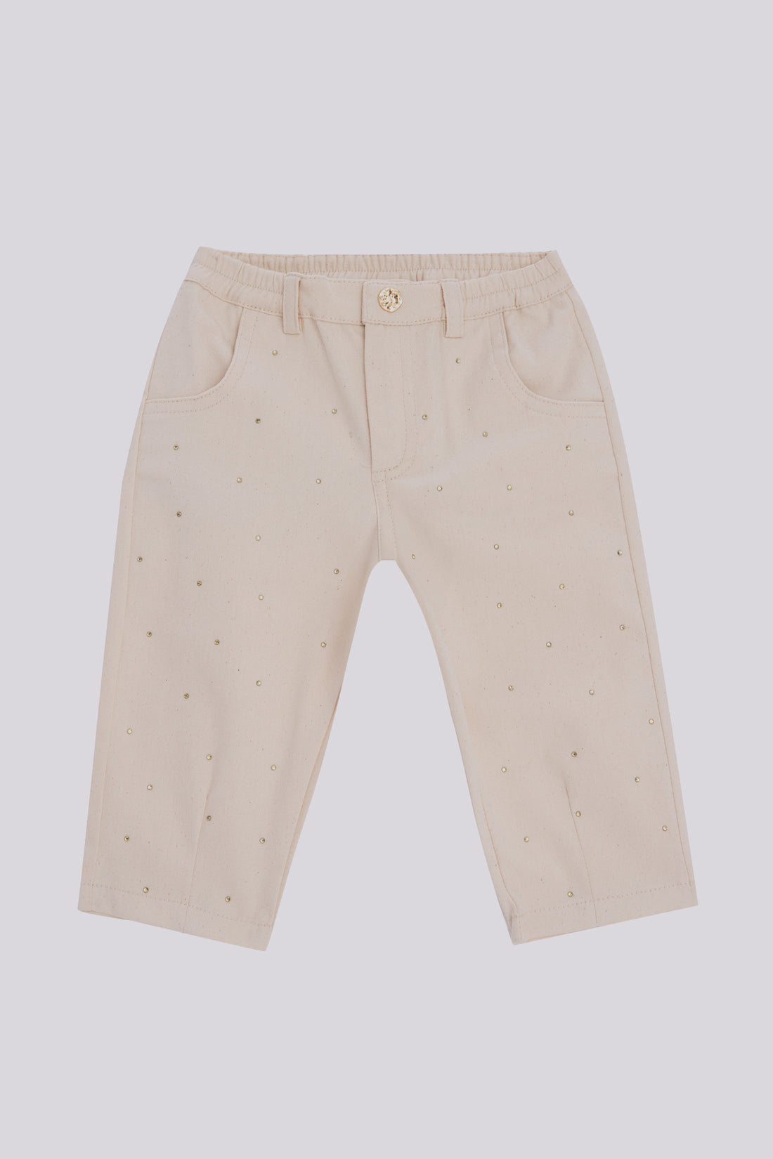 Baby Girl Ecru Trousers