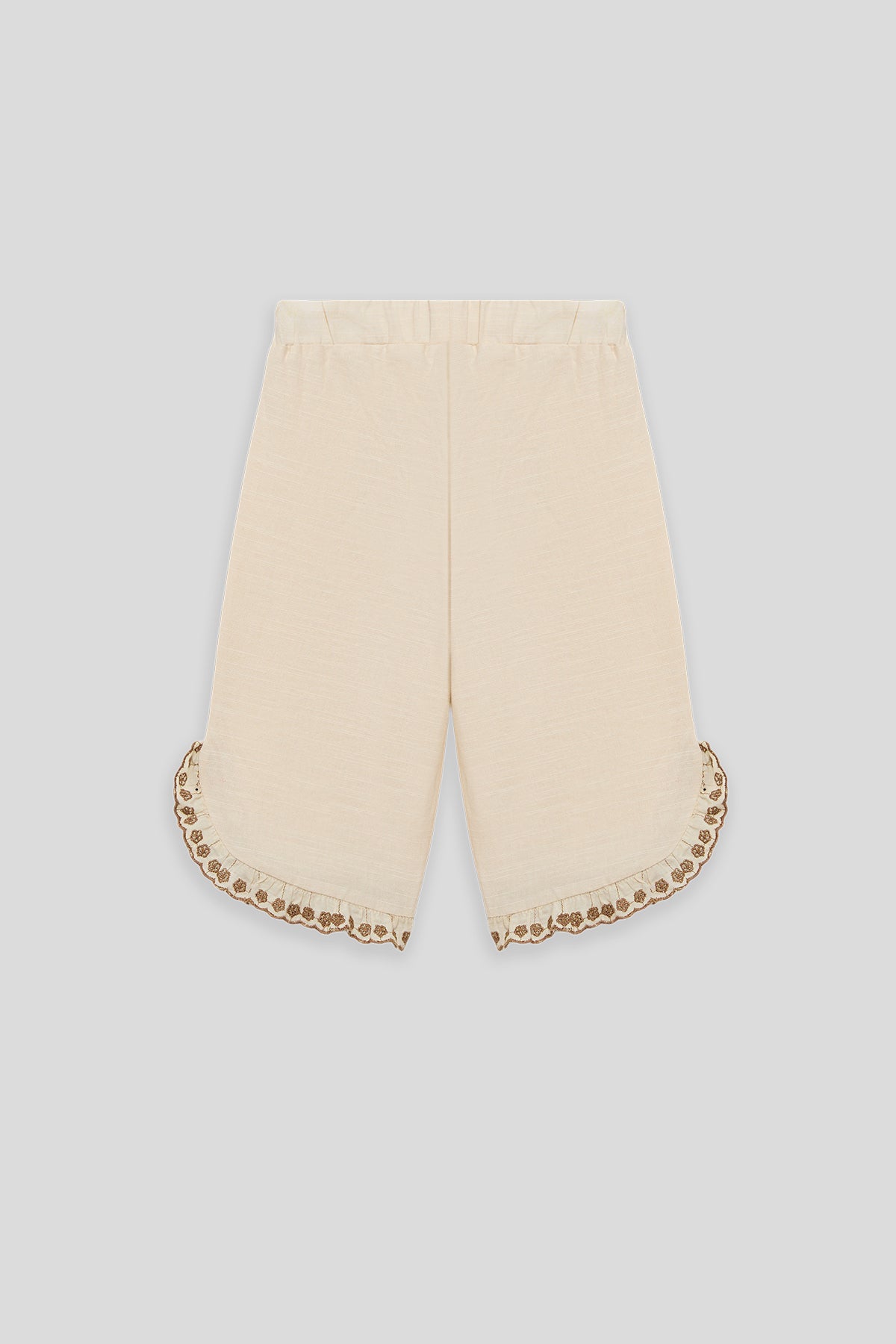 Baby Girl Ecru Trousers