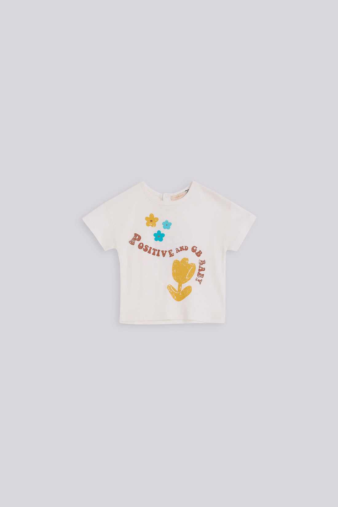 Baby Girl Ecru Tshirt