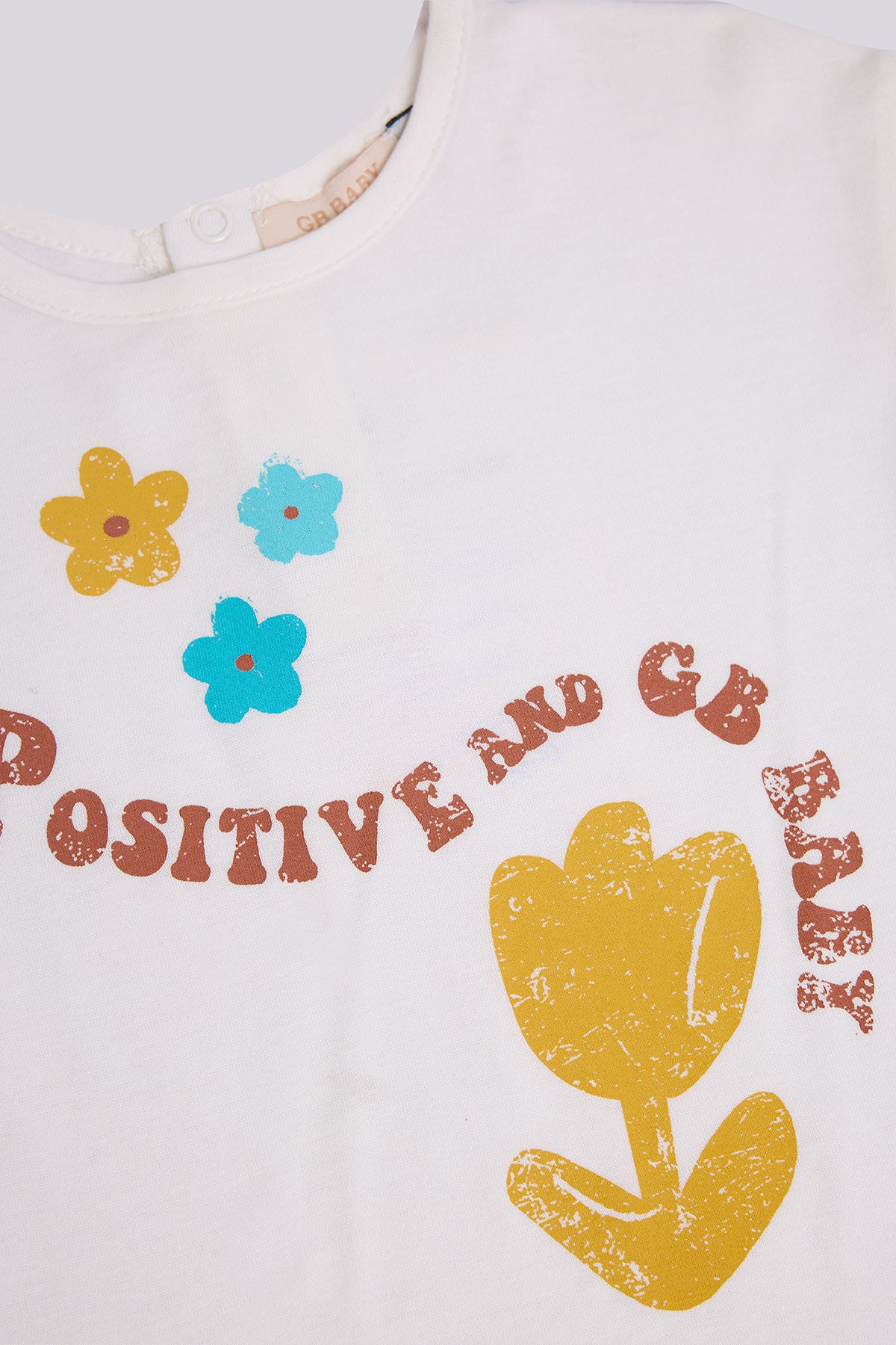 Baby Girl Ecru Tshirt