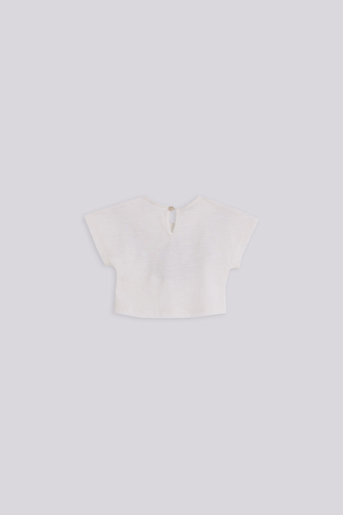 Baby Girl Ecru Tshirt