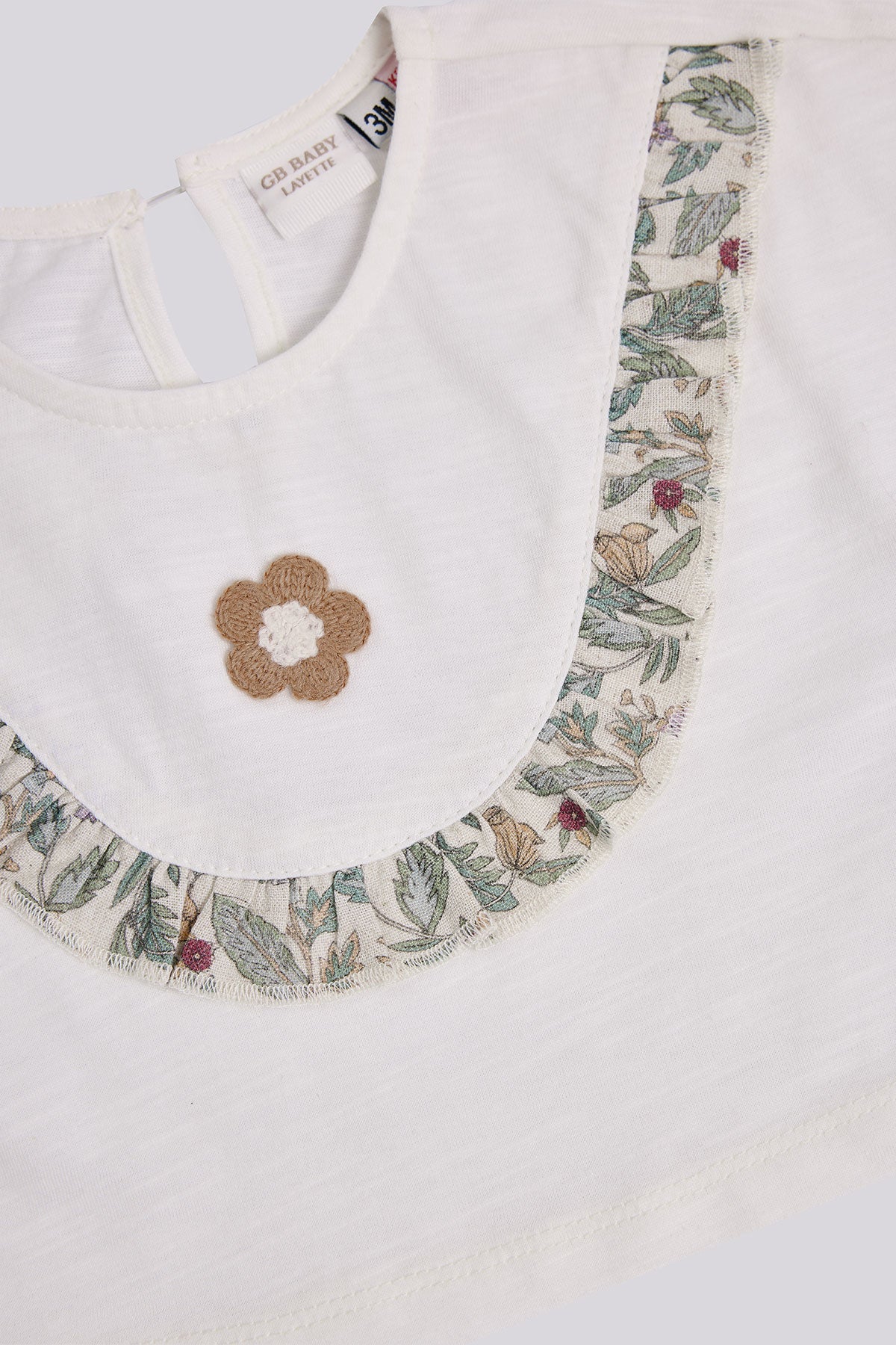 Baby Girl Ecru Tshirt