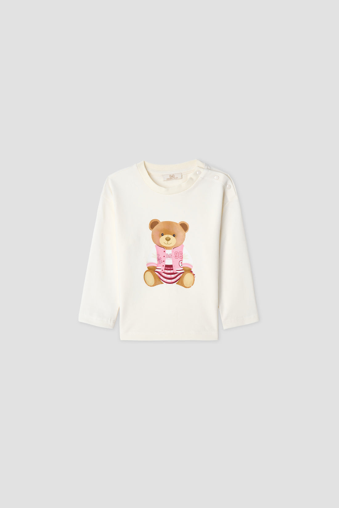 Baby Girl Ecru Tshirt