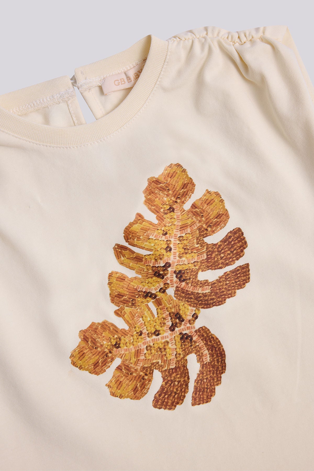 Baby Girl Ecru Undershirt