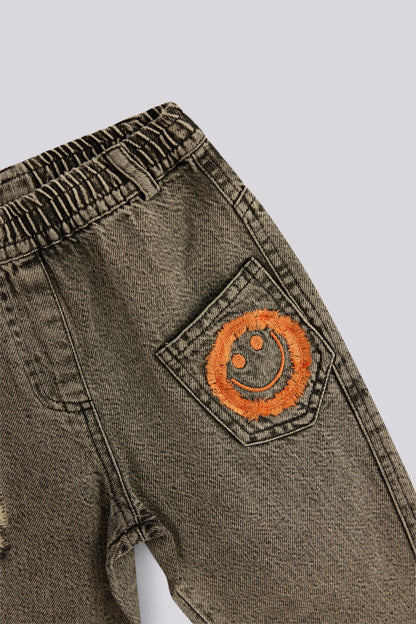 Baby Girl Grey Trousers