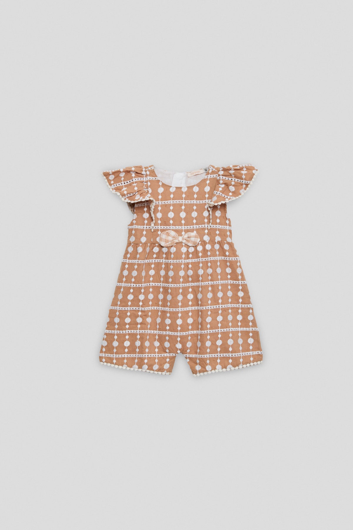 Baby Girl Mustard Overall