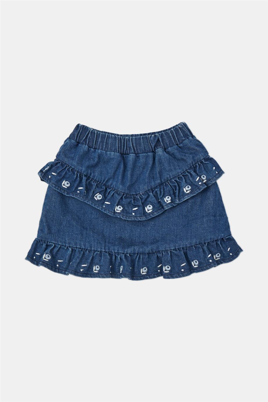 Baby Girl Navy Blue Skirt - BgStore