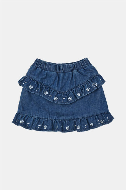 Baby Girl Navy Blue Skirt - BgStore