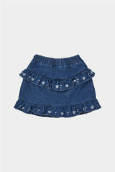 Baby Girl Navy Blue Skirt - BgStore