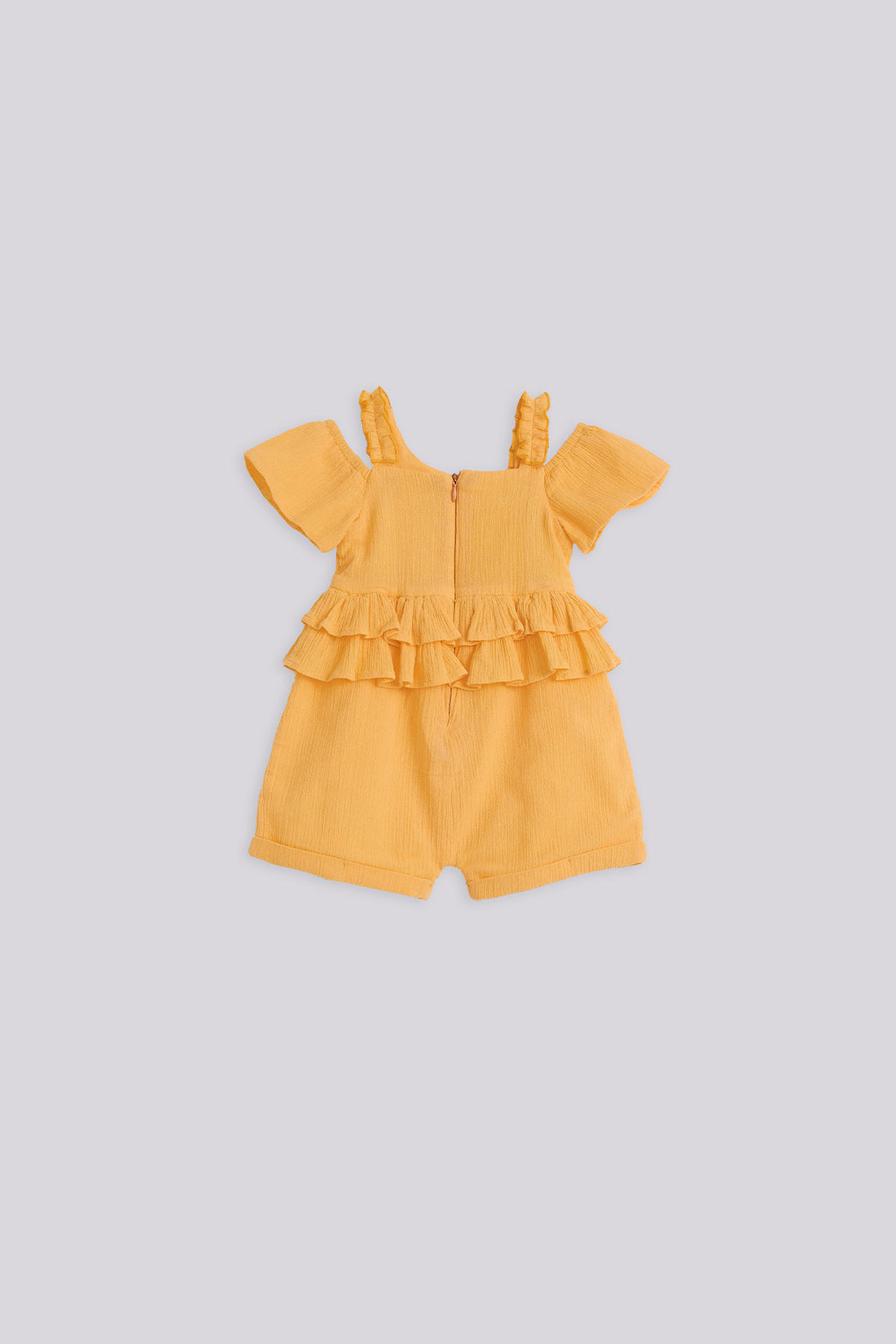 Baby Girl Orange Jumpsuit