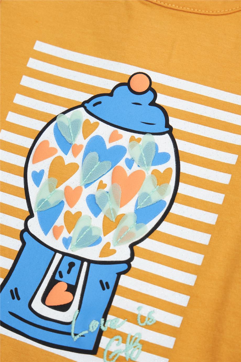 Baby Girl Orange Tshirt - BgStore