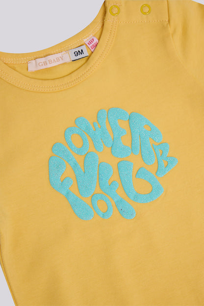 Baby Girl Orange Tshirt