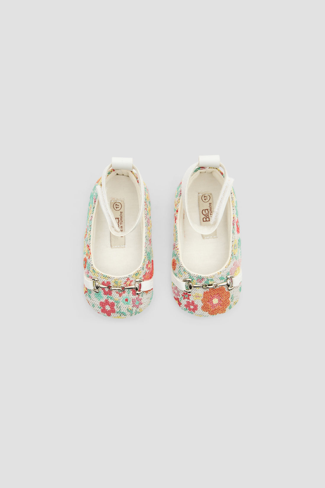 Baby Girl Patterned Bootees