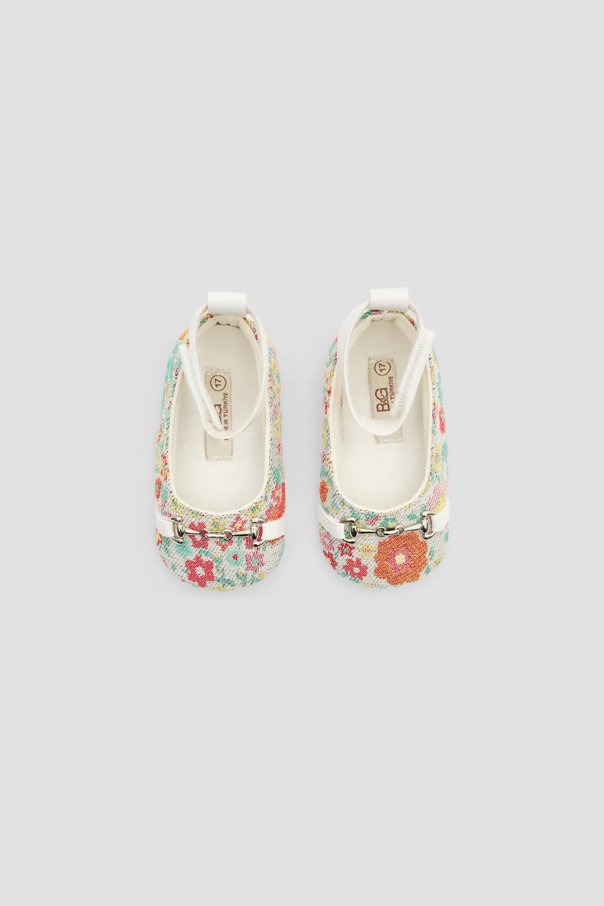 Baby Girl Patterned Bootees