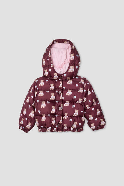 Baby Girl Patterned Coat
