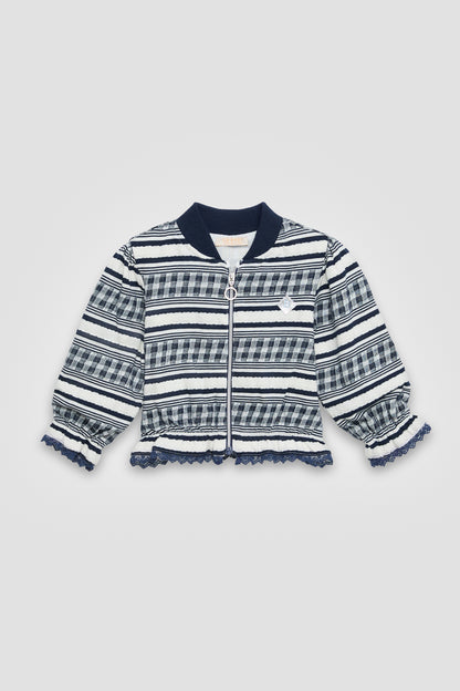 Baby Girl Patterned Jacket