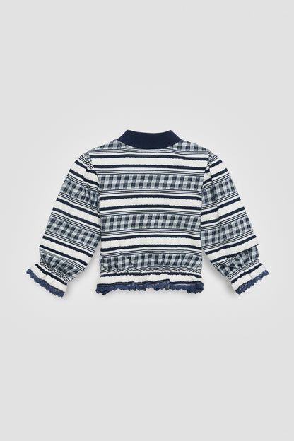 Baby Girl Patterned Jacket