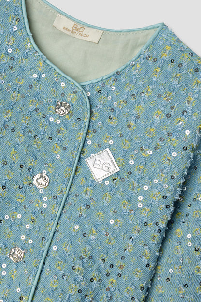 Baby Girl Patterned Jacket
