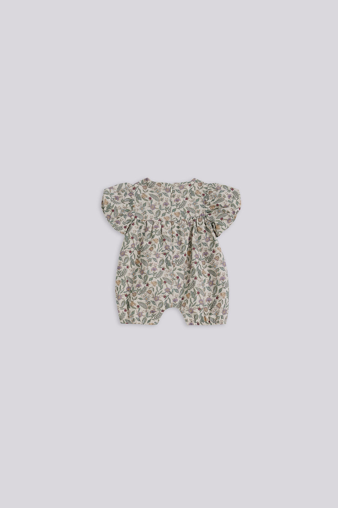 Baby Girl Patterned Overall