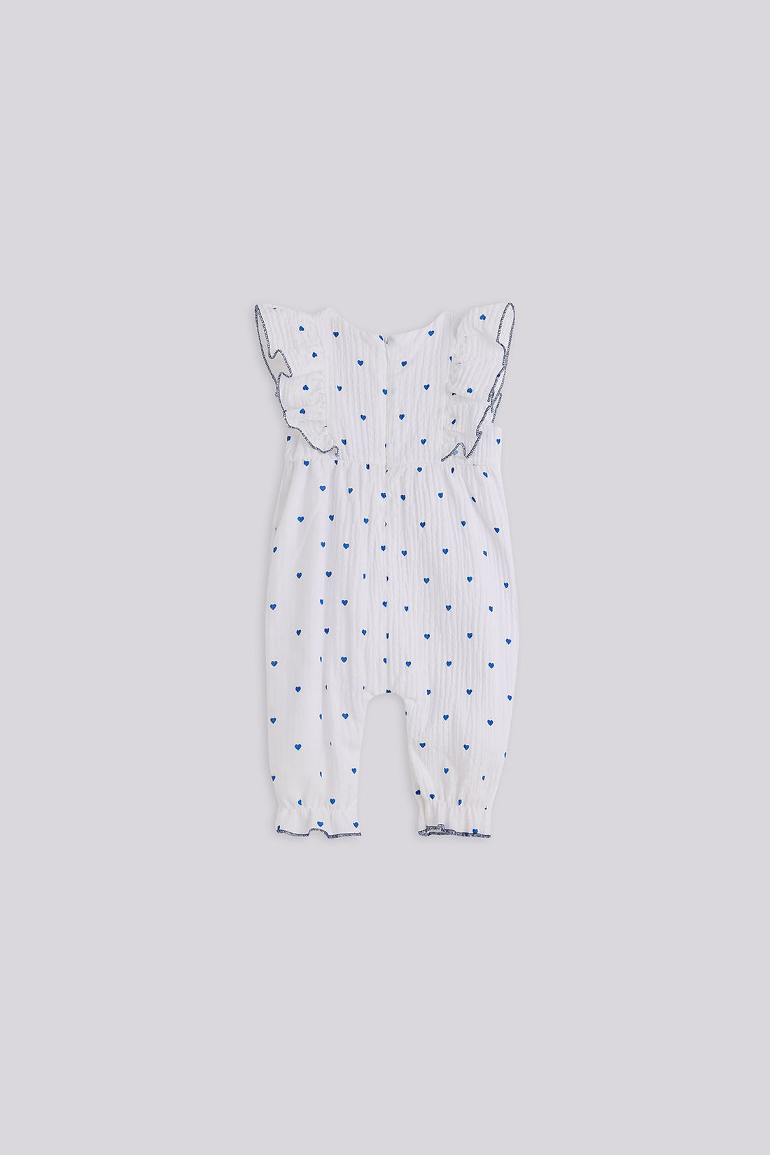 Baby Girl Patterned Overall