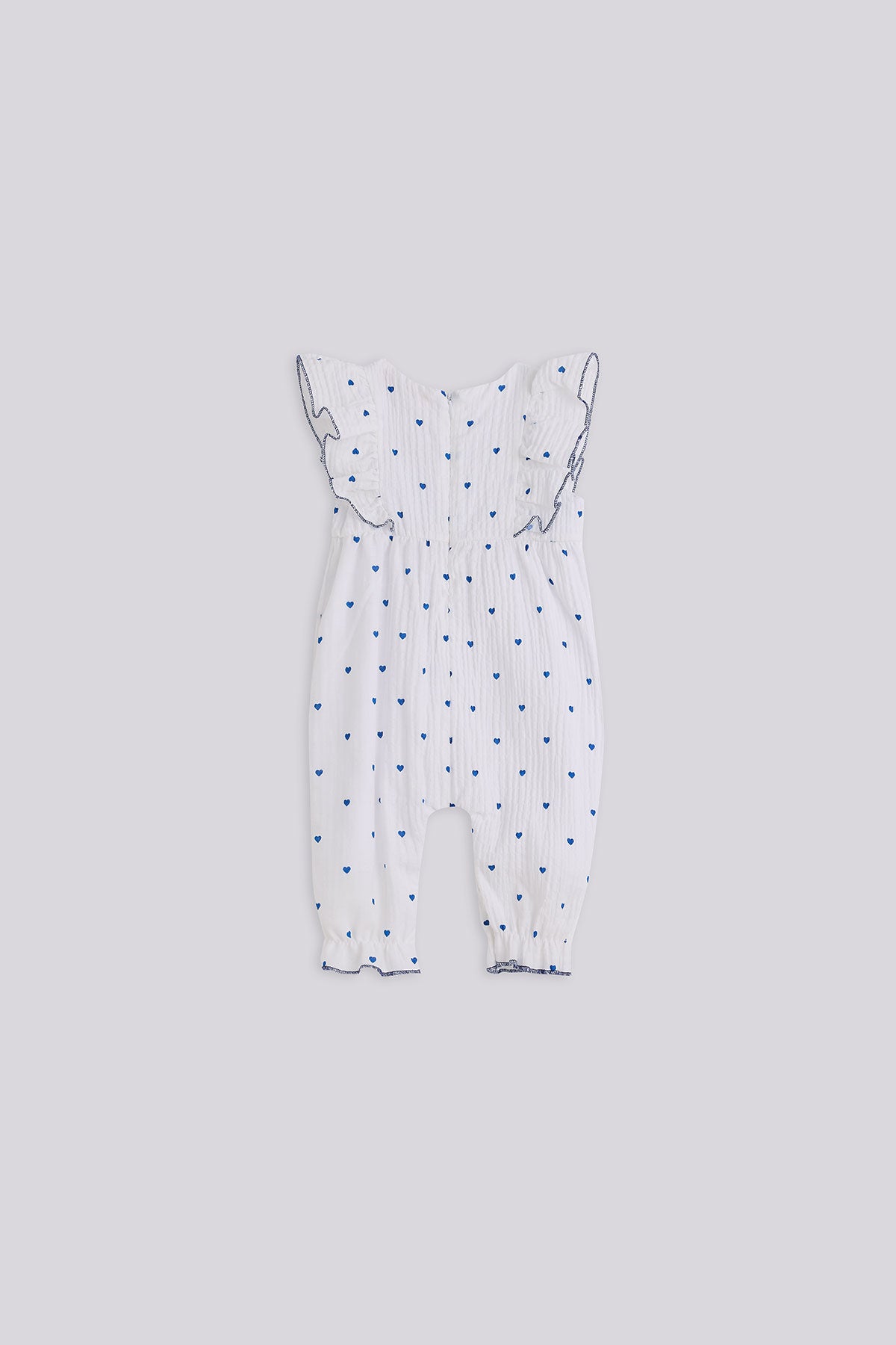 Baby Girl Patterned Overall