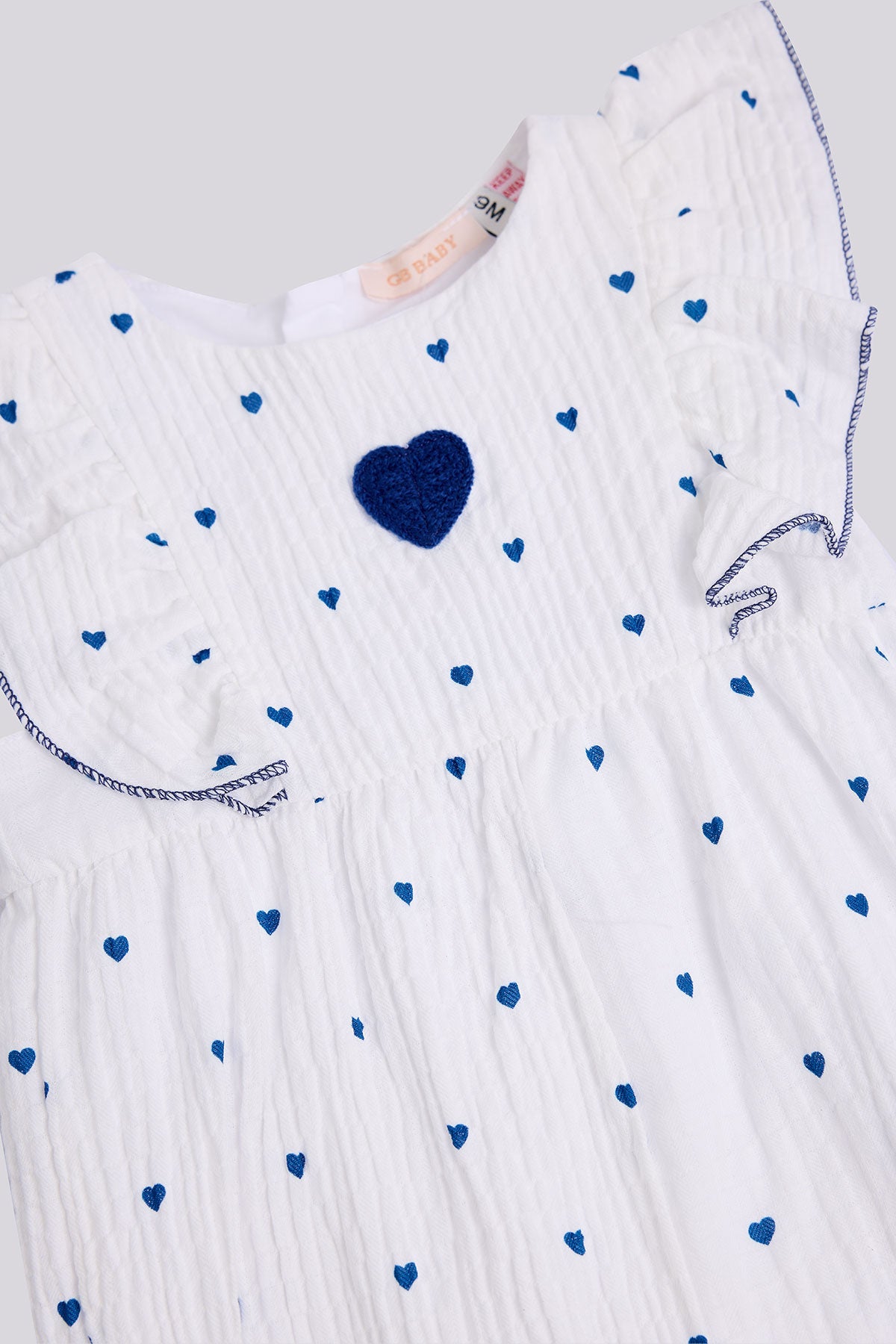 Baby Girl Patterned Overall