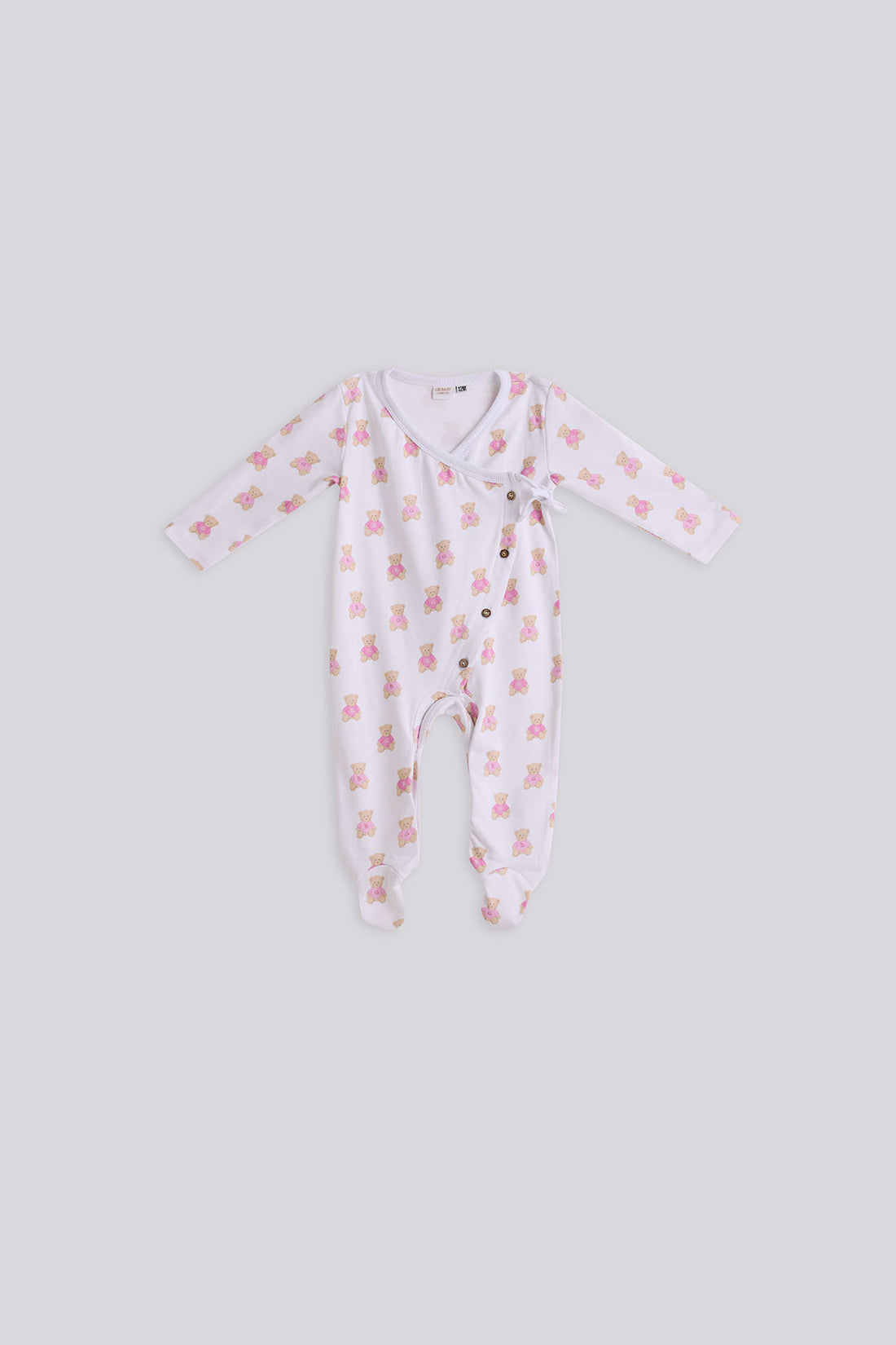 Baby Girl Patterned Overall