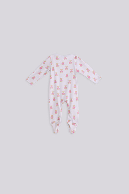 Baby Girl Patterned Overall