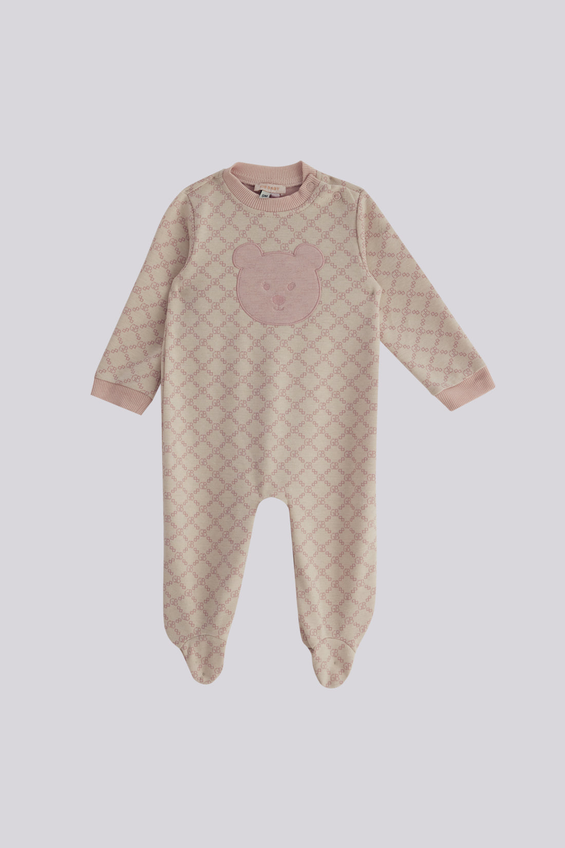 Baby Girl Patterned Overall